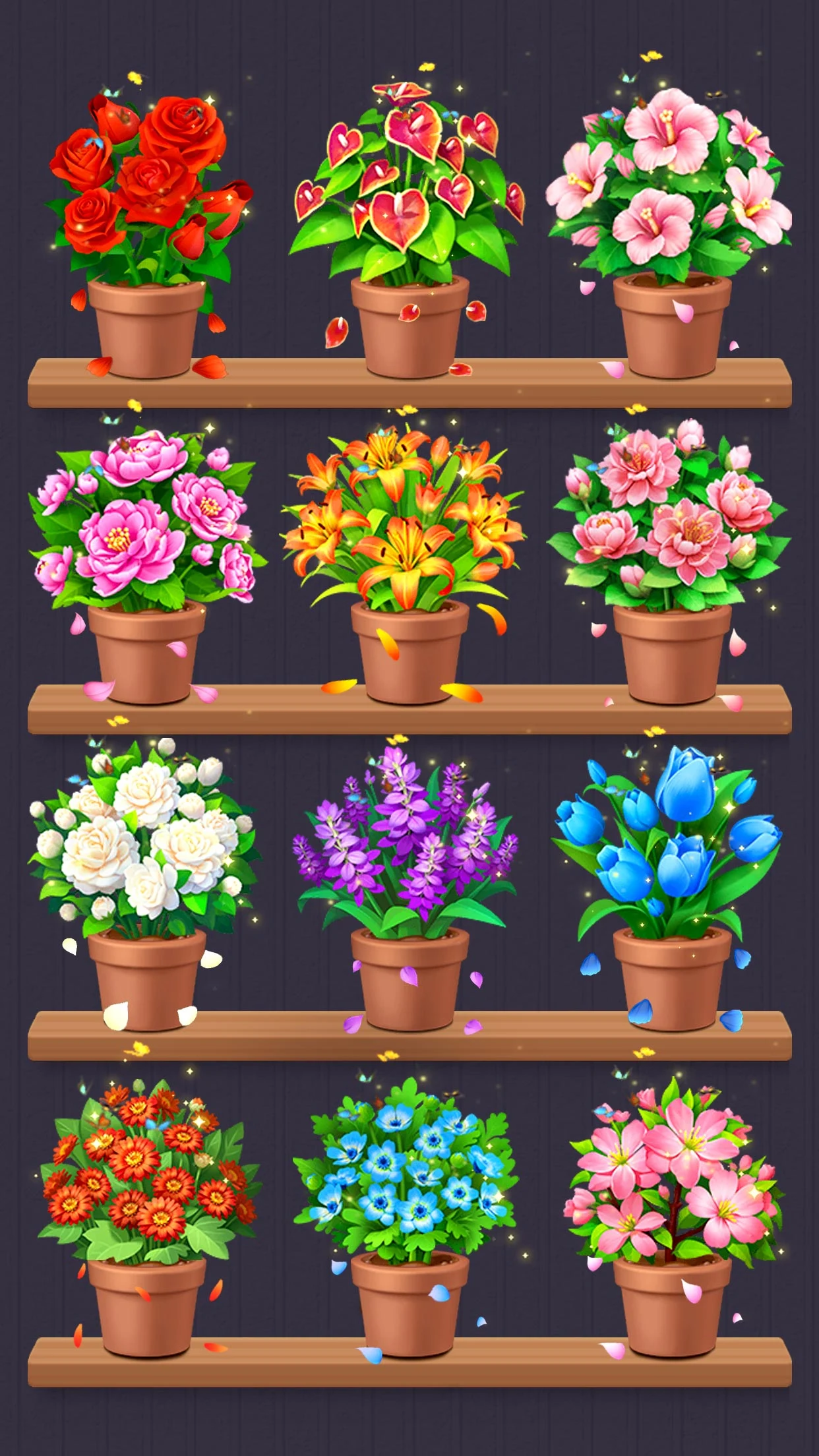 Flower Merge - Flower Games screenshot